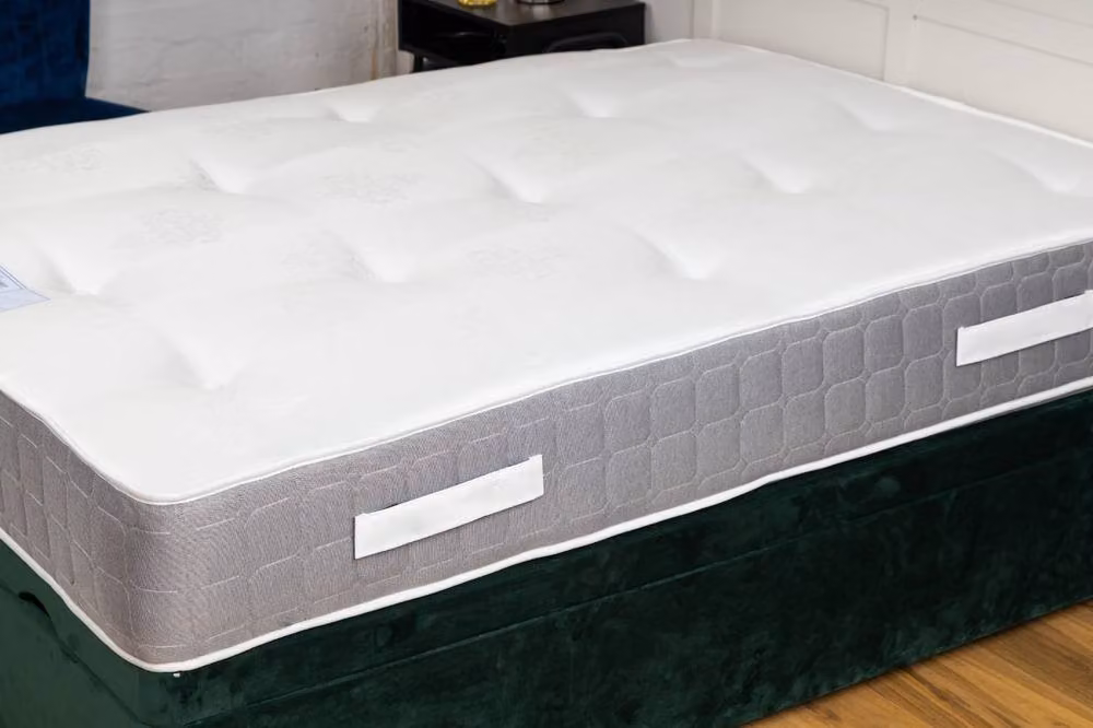 UK Bed Furniture Backcare 1000 Pocket Spring Mattress in White, Size: King (180 x 200 cm) – 2