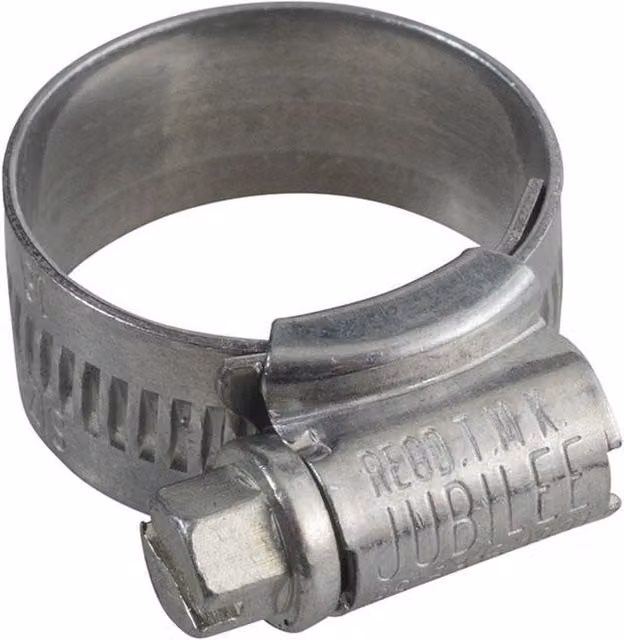 Jubilee Mild Steel Jubilee Clips, 10 Pack, Silver