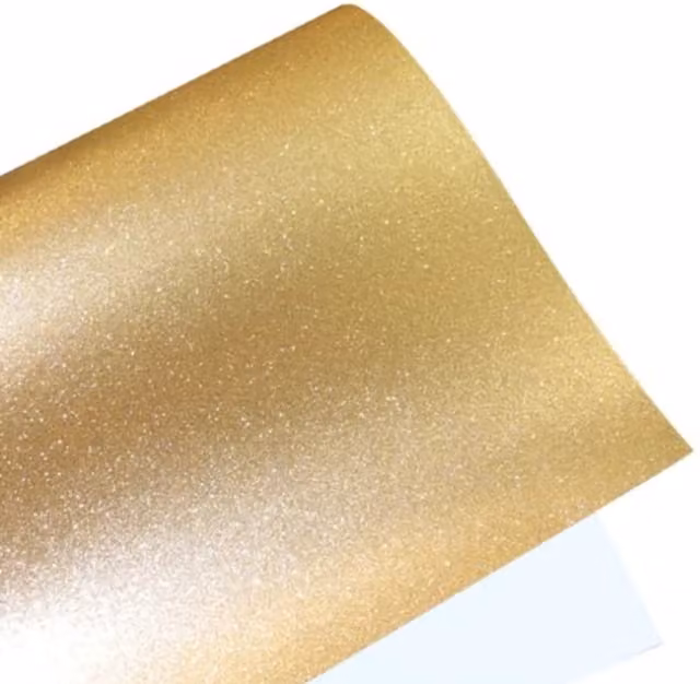 Syntego Gold Glitter Vinyl, 10 Pack
