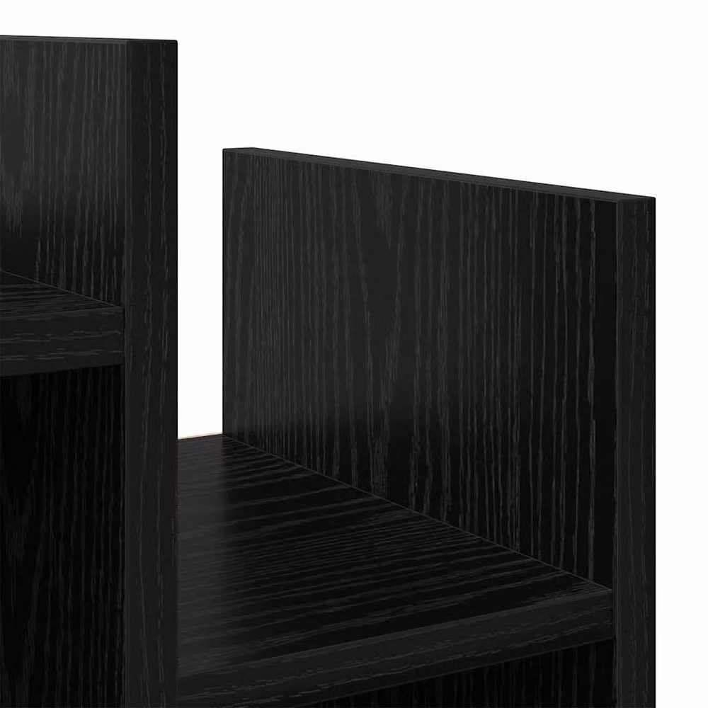 Berkfield Home Modern Side Cabinet in Black Oak, W: 60 cm, D: 26 cm, H: 60 cm – 6