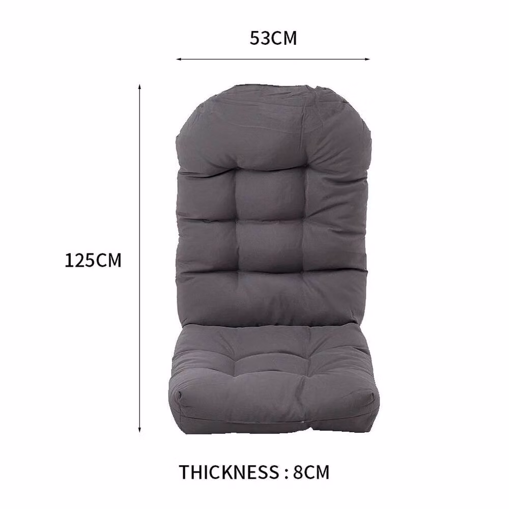Kelvenix Luxury Sun Chair Cushion in Dark Grey, W/D/H: 100 x 190 x 125 cm – 2