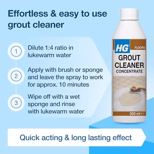 HG Grout Cleaner Concentrate 500ml White – 2