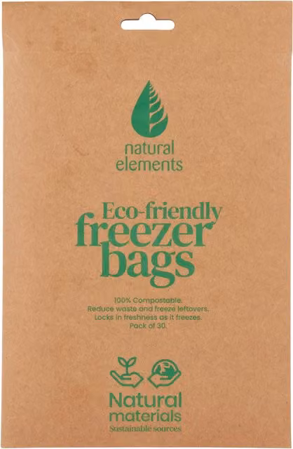 KitchenCraft Transparent BPA-Free Food and Freezer Bags – 1
