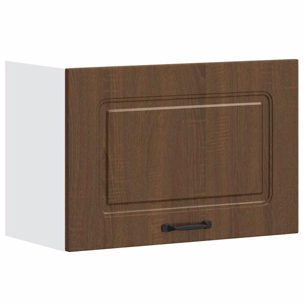 Berkfield Home Kalmar Kitchen Wall Cabinet in Brown Oak Engineered Wood – 2