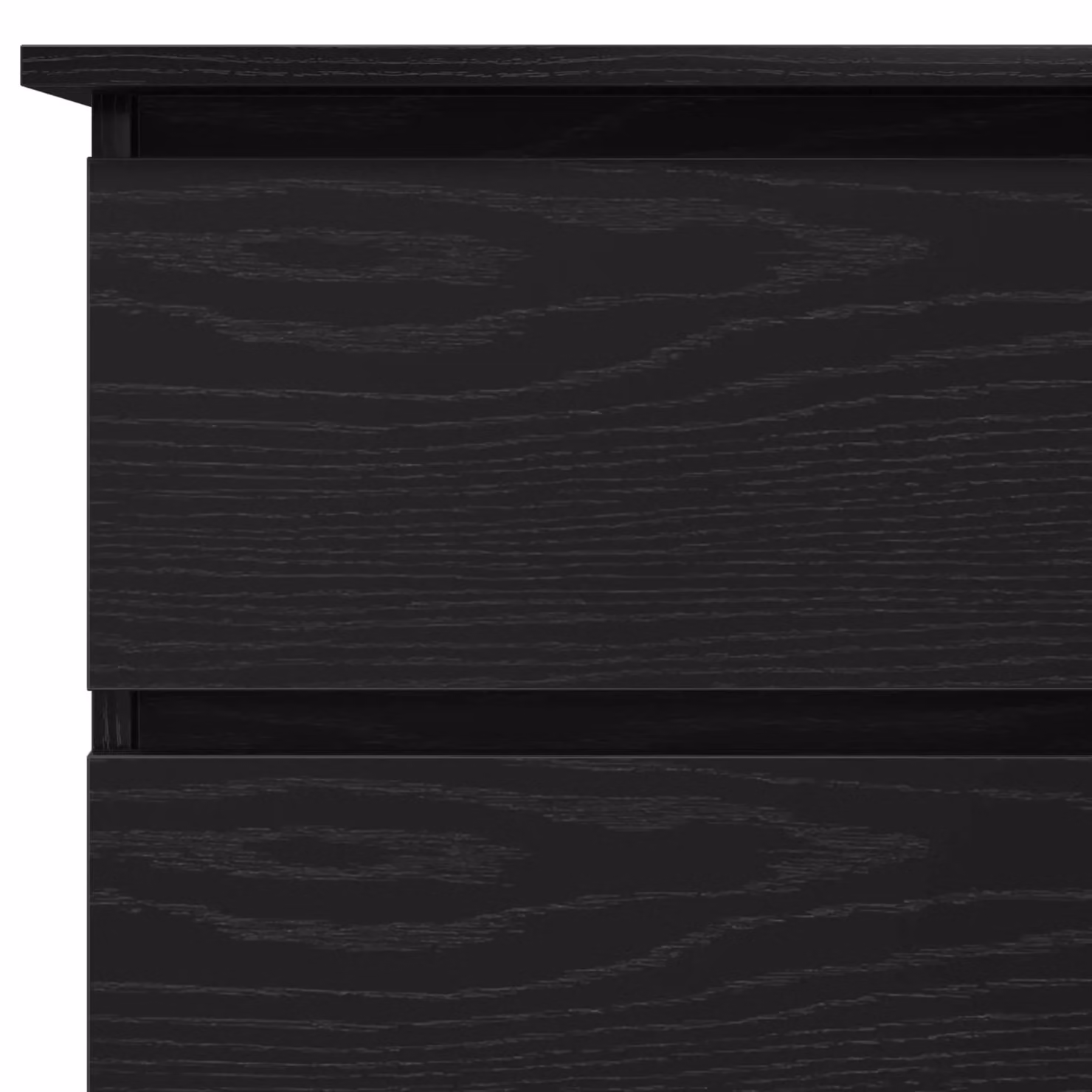 Berkfield Home Black Oak Corner Desk in Black Engineered Wood, W: 145 cm, D: 100 cm, H: 76 cm – 4