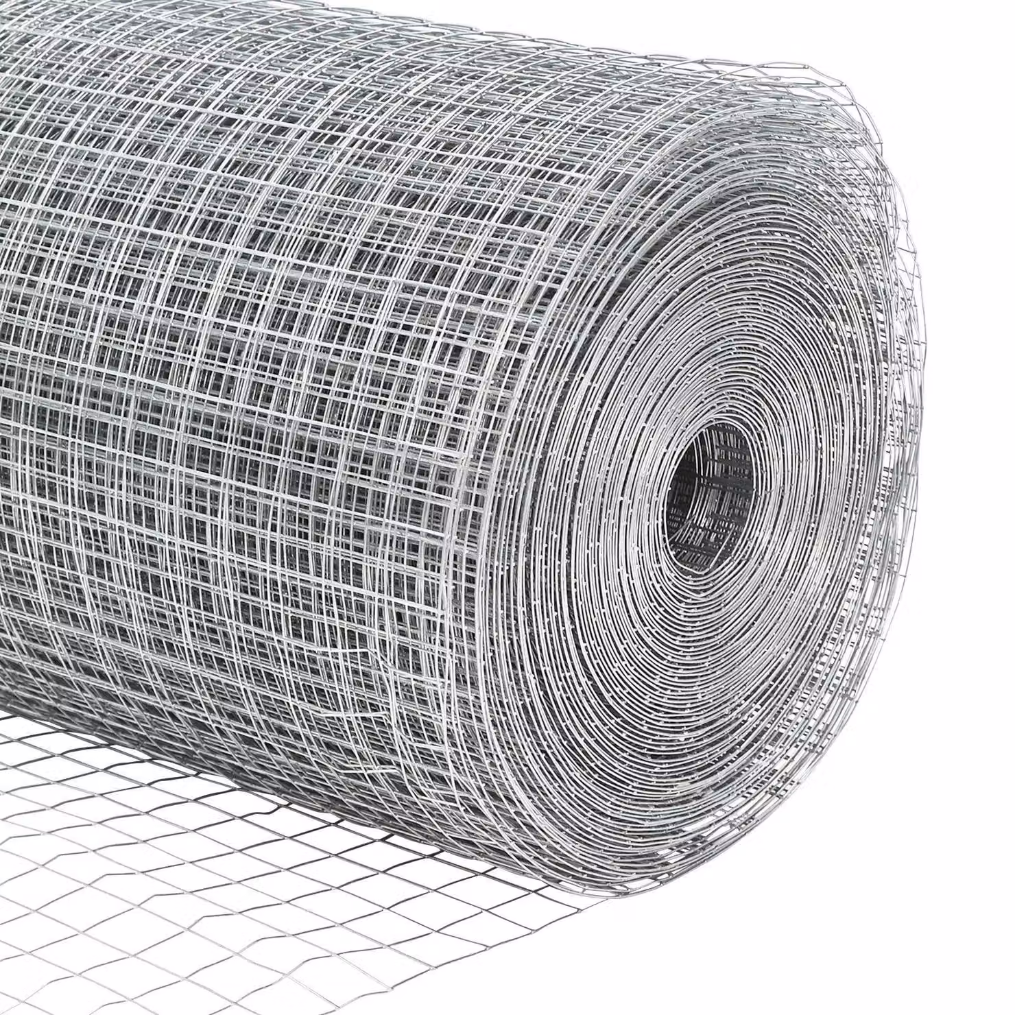 Berkfield Home Welded Wire Fence with 13 Spike Posts, Galvanised Steel, Silver, 0.6 x 100 m – 3