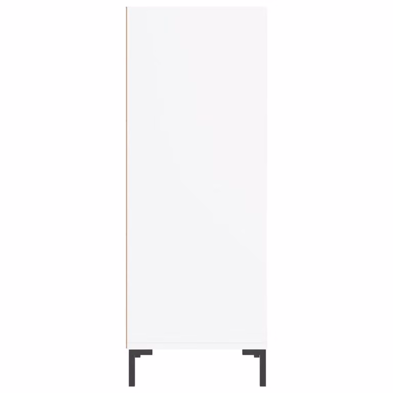 Berkfield Home White Classic Wall Mounted Sideboard, W/D/H: 34.5 x 32.5 x 90 cm