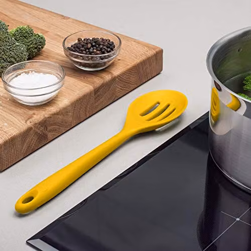 Zeal Silicone Non-Stick Oval Skimmer in Yellow, 28cm – 3