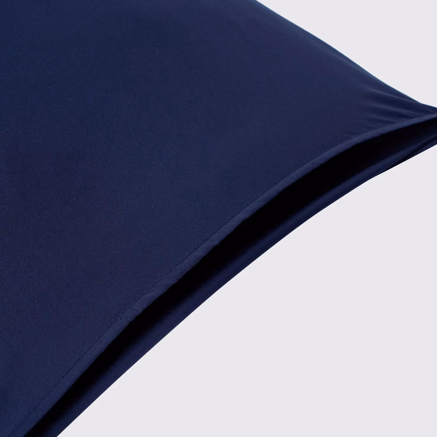 OHS 2 Pack Soft Microfibre Housewife Pillowcases in Blue with Envelope Closure – 6