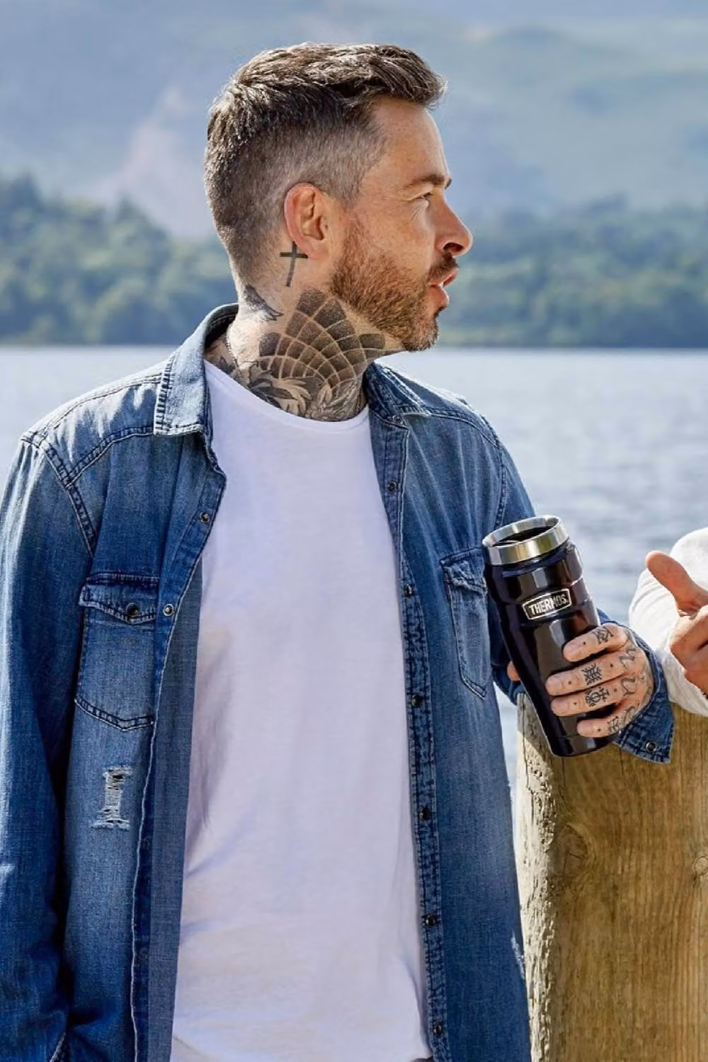 Thermos Stainless King Vacuum Insulated Tumbler, Black, 470ml – 9