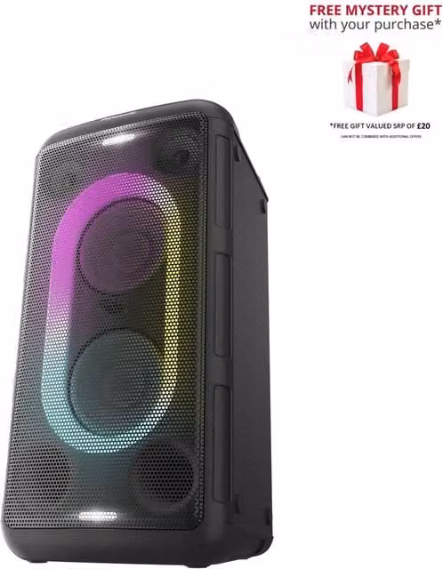 Panasonic SC-BMAX10E-K Bluetooth Wireless Stereo Party Speaker 150W - Black