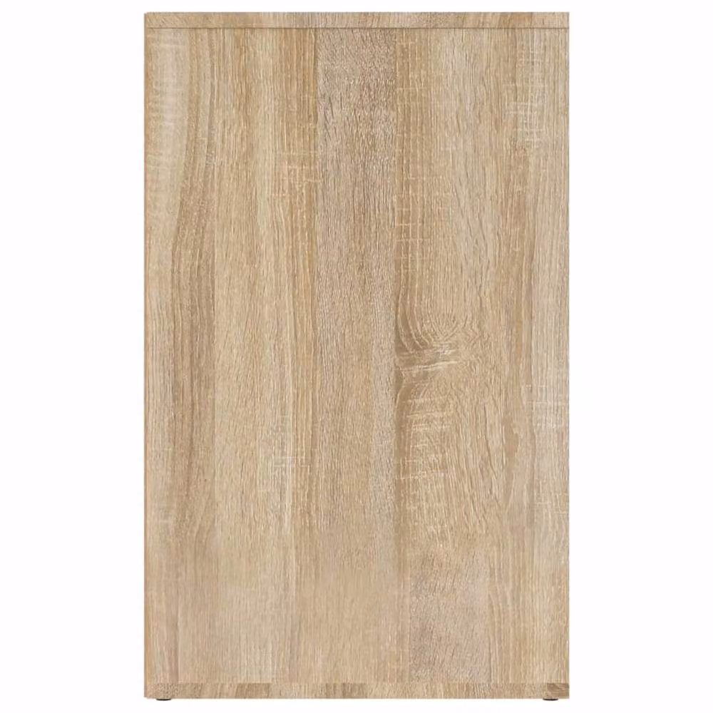 Berkfield Home Elegant Dressing Cabinet in Sonoma Oak, Light Tan, W/D/H: 80 x 40 x 65 cm – 4