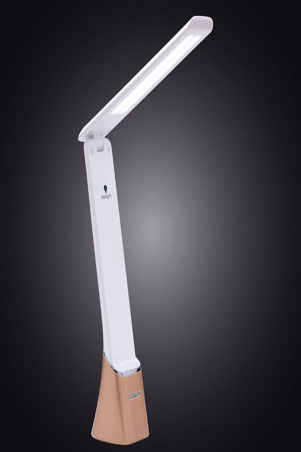Daylight Company Smart Go Portable LED Task Lamp, White, Rechargeable and Dimmable with 95+ CRI – 7