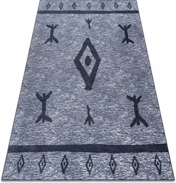 RugsX Antika Grey Washable Rectangular Rug, W: 160 cm, L: 220 cm