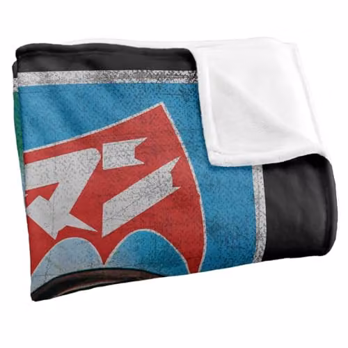 LOGOVISION Batman and Robin Kanji Painted Super Soft Fleece Throw Blanket, Multicolour, W: 152 cm, D: 127 cm – 2