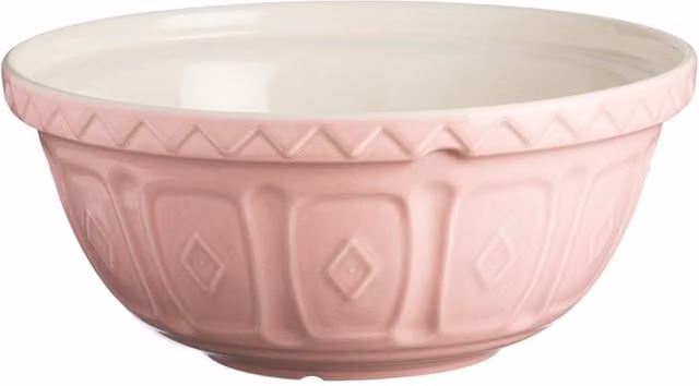 Mason Cash Colour Mix Ceramic Mixing Bowl, Pink, Diameter: 29 cm