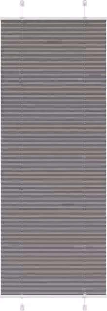 Berkfield Home Single Pleat Corded Blind in Anthracite and Black, W/H: 80 x 200 cm – 1