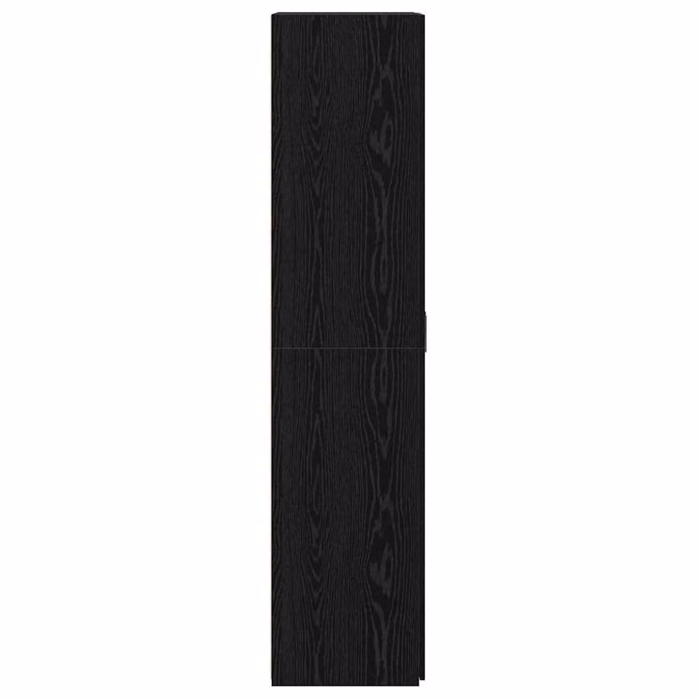 Berkfield Home Black Oak Highboard W/D/H: 70 x 42.5 x 185 cm – 4
