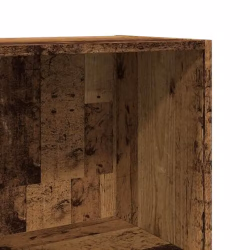 vidaXL Rustic Brown Bookcase in Engineered Wood, W/D/H: 40 x 30 x 114 cm – 3