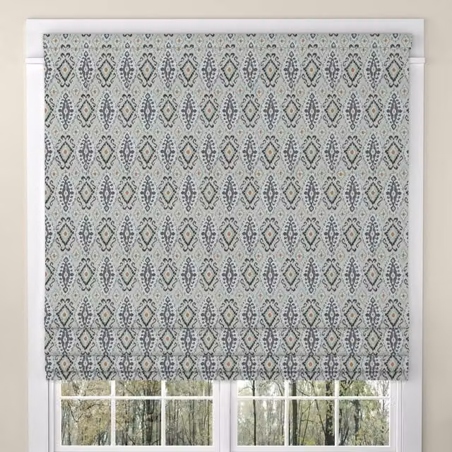 ANTE DECOR Jakarta Made To Measure Blackout Roman Blind in Dove Grey