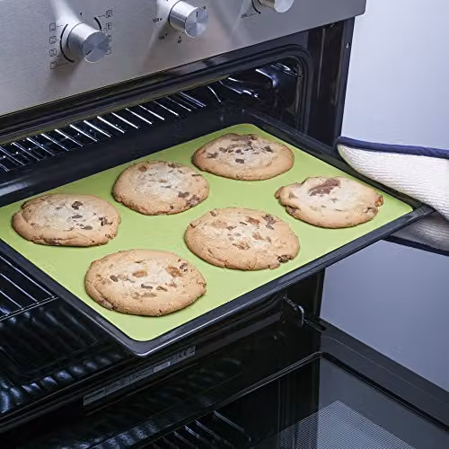 Zeal Non-Stick Silicone Baking Mat, Green, W: 42 cm, D: 30 cm – 2
