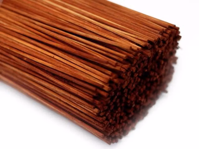 KDMD Brown Rattan Reed Diffuser Sticks, 500 g, H 25 cm x W 0.3 cm