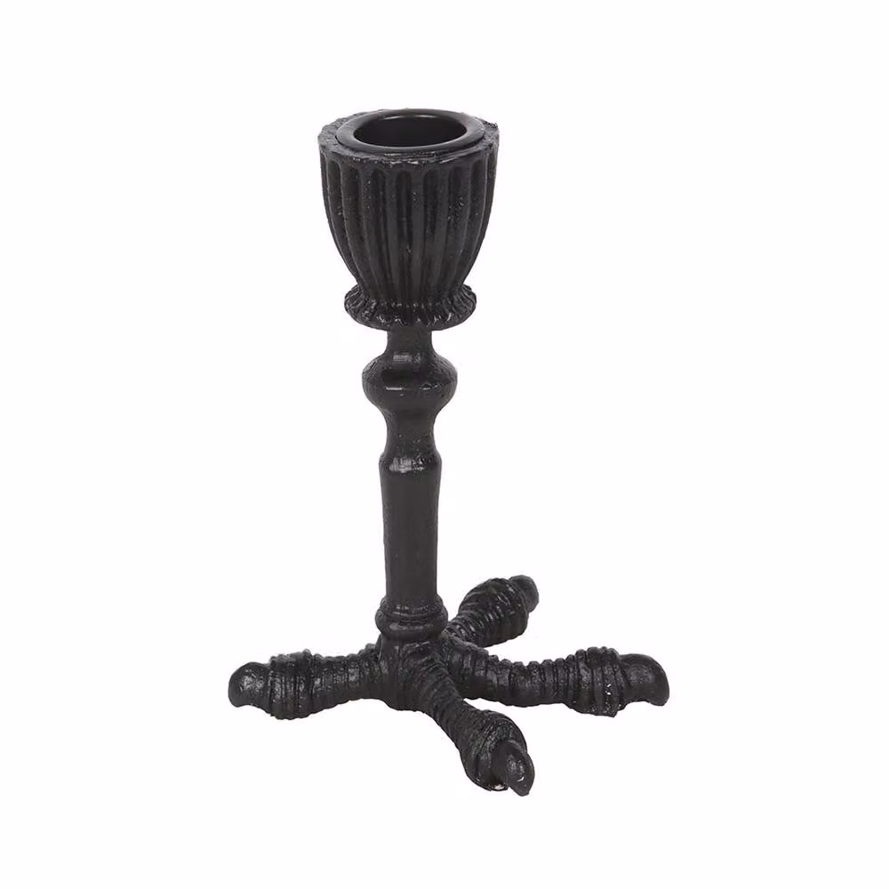 Something Different Raven Claw Taper Candle in Black – 2
