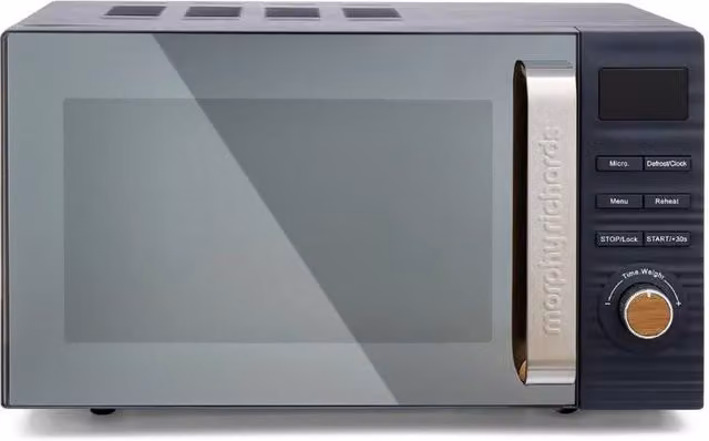 Morphy Richards Grey Ceramic Solo Countertop Microwave – 1