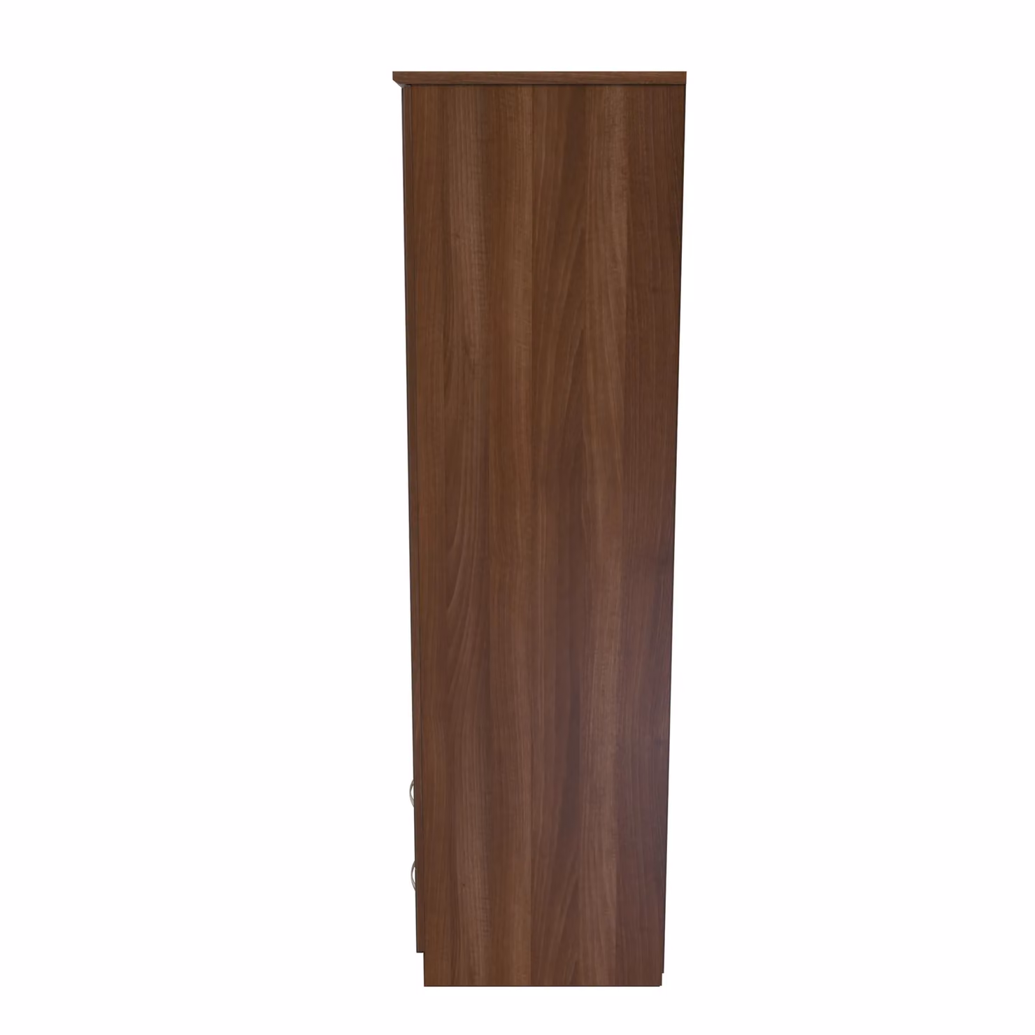 2 U Hampshire Triple Plain Wardrobe with Drawer in Walnut – 2
