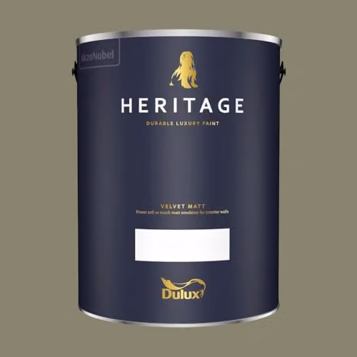 Dulux Trade Heritage Matt Dispersion Paint in Green, 5 l – 2
