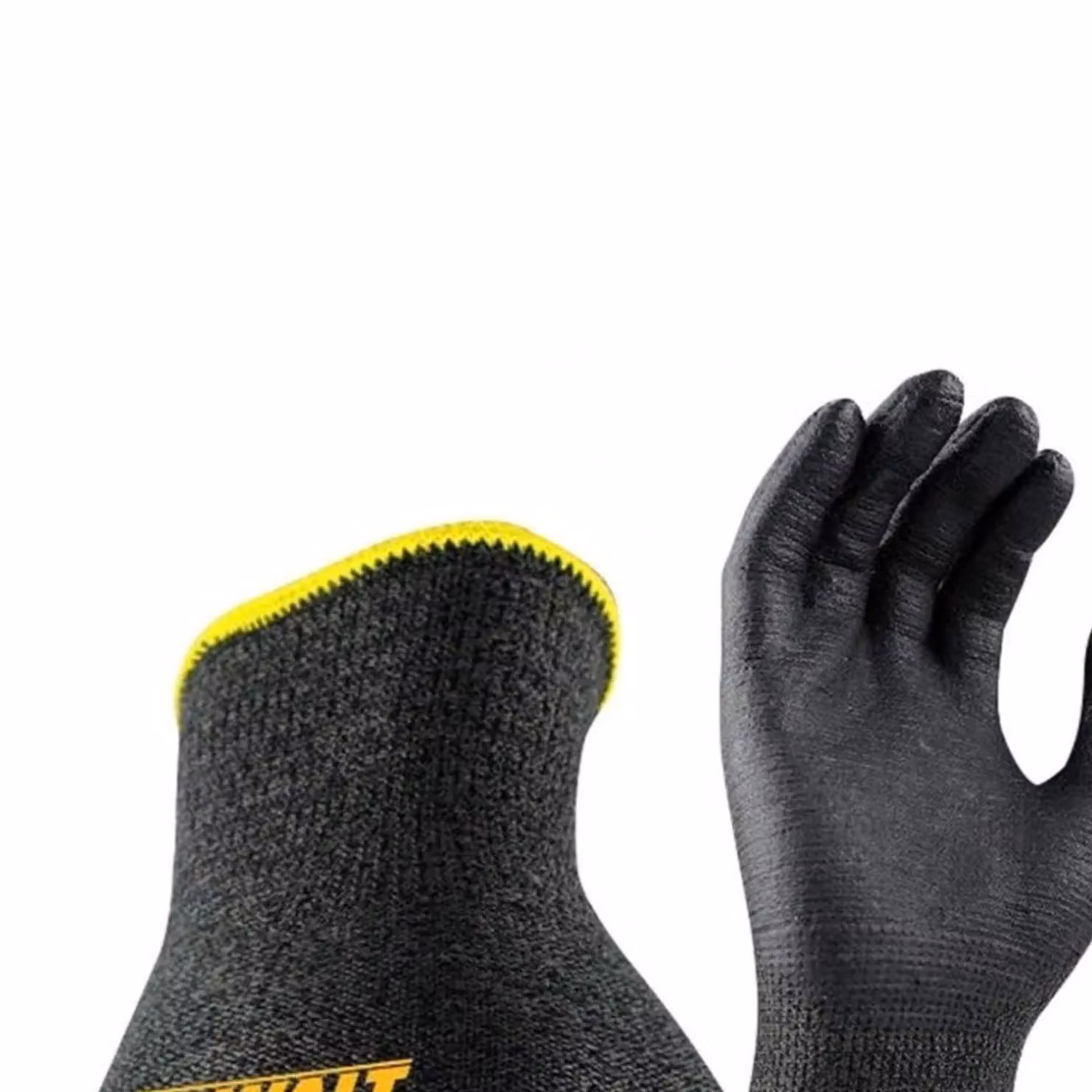 DeWalt DPG800L PU Coated Touchscreen Cut Resistant Gloves, Black and Multicolour, XL – 2