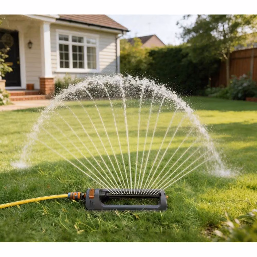 SPETLEK Black Oscillating and Adjustable Sector Water Tool for Lawn and Yard Watering, 100g – 3