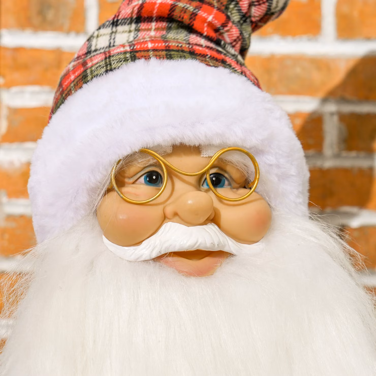 HOMCOM 120cm Animated Christmas Santa Claus Figure with Sound and Lights in Red, Green and White – 6