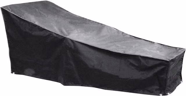 Cozy Bay EZBreathe Sun Lounger Cover in Black Polyester