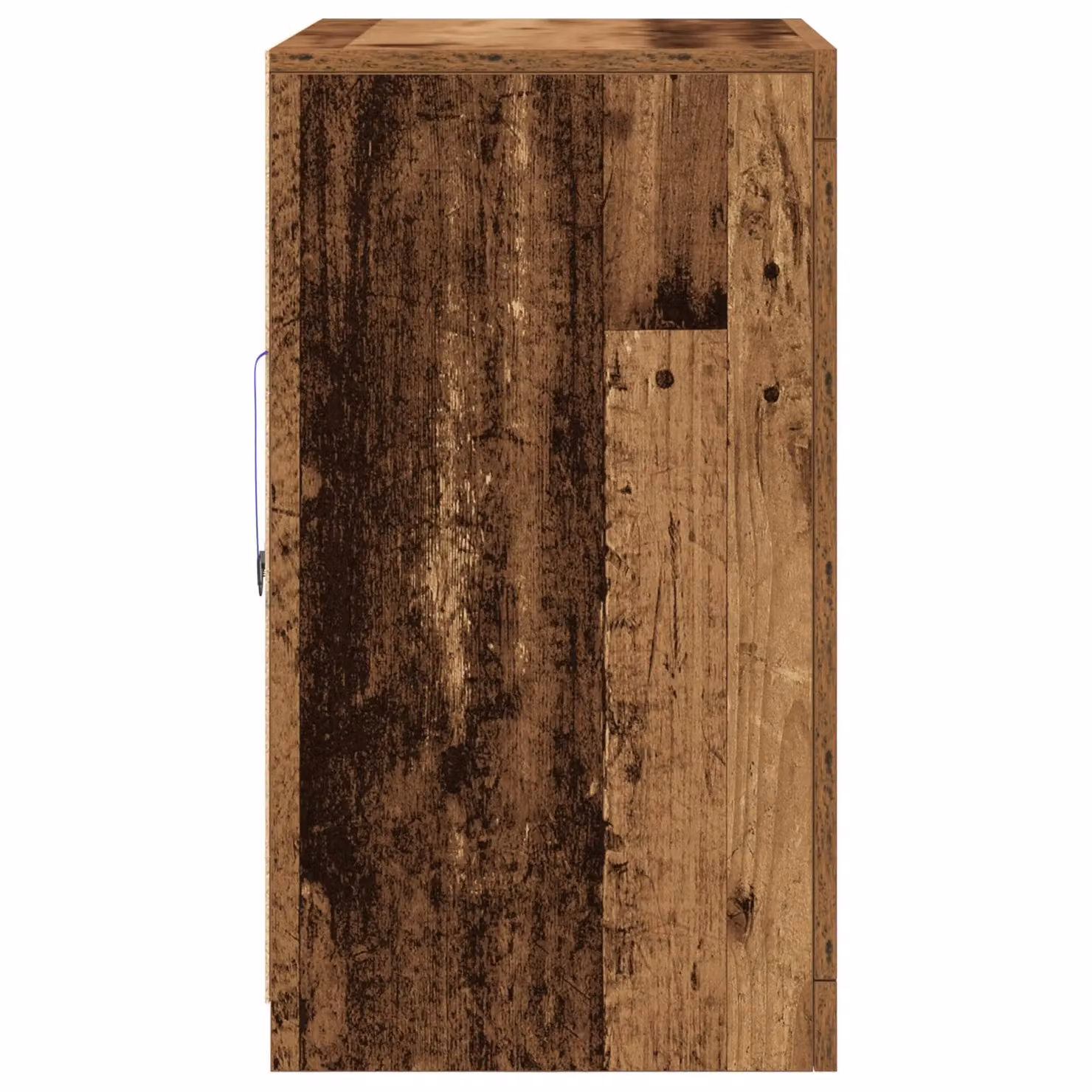 Berkfield Home Rustic Wood Sideboard with Integrated LED Lights, Brown, W/D/H: 60.5 x 37 x 67 cm – 5