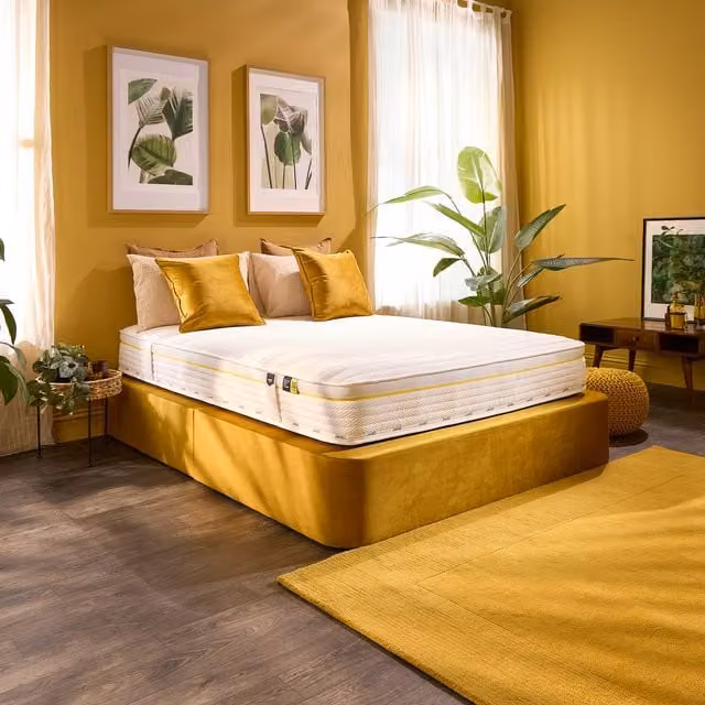 Jay-Be Bio Fresh Hybrid 2000 Antibacterial Pocket Sprung Mattress, White, W: 140 cm, L: 200 cm