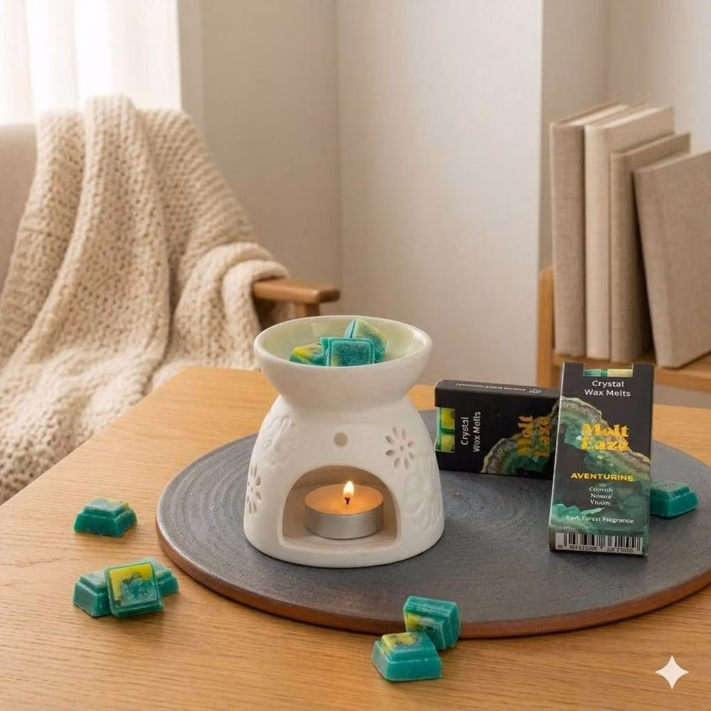 Serenityy ME Emerald Forest Wax Melts 50g - Green, Deep Forest Woody Earthy Scent – 2