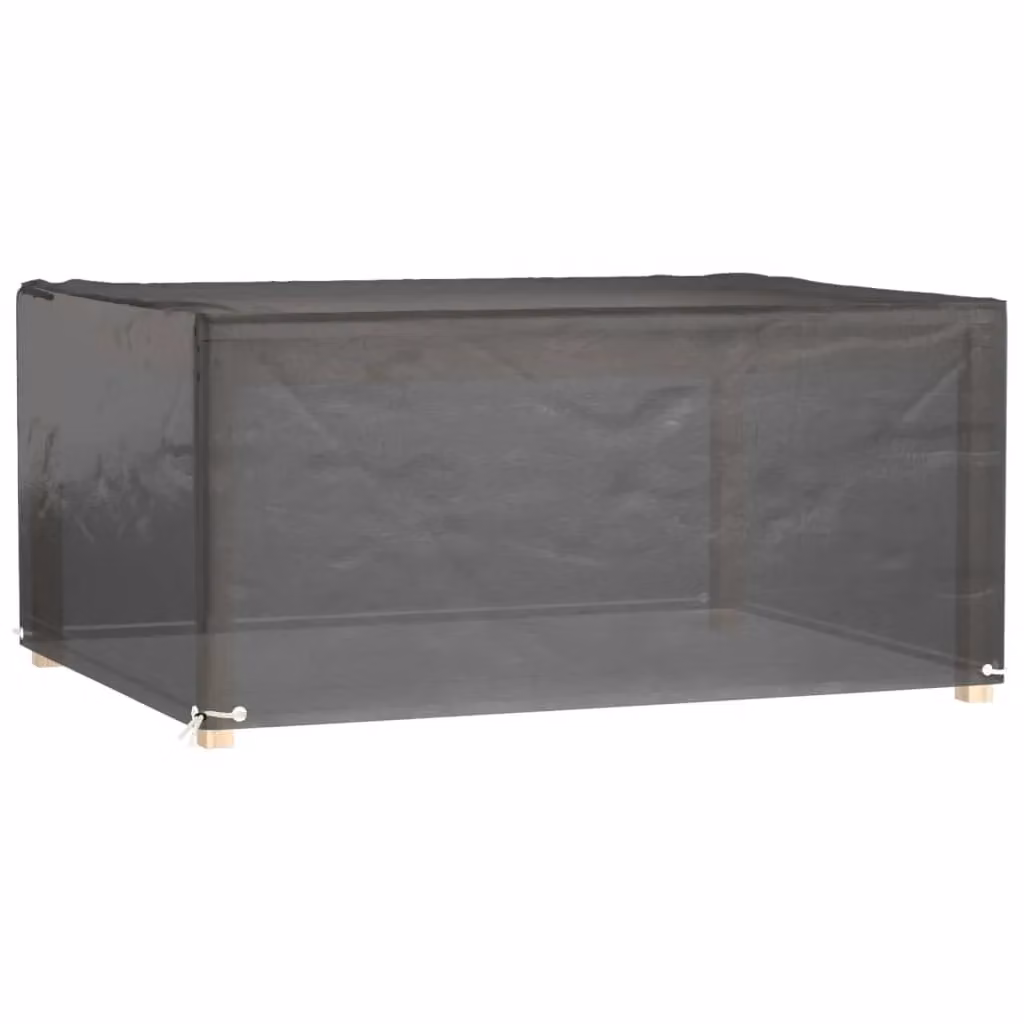Berkfield Home Rectangular Garden Furniture Cover with 8 Eyelets, Black, W: 180 cm, D: 135 cm, H: 80 cm – 2