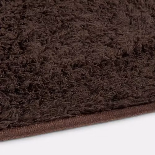 OHS Modern Shaggy Teddy Pile Area Rug, Brown, W: 160 cm, L: 230 cm – 4