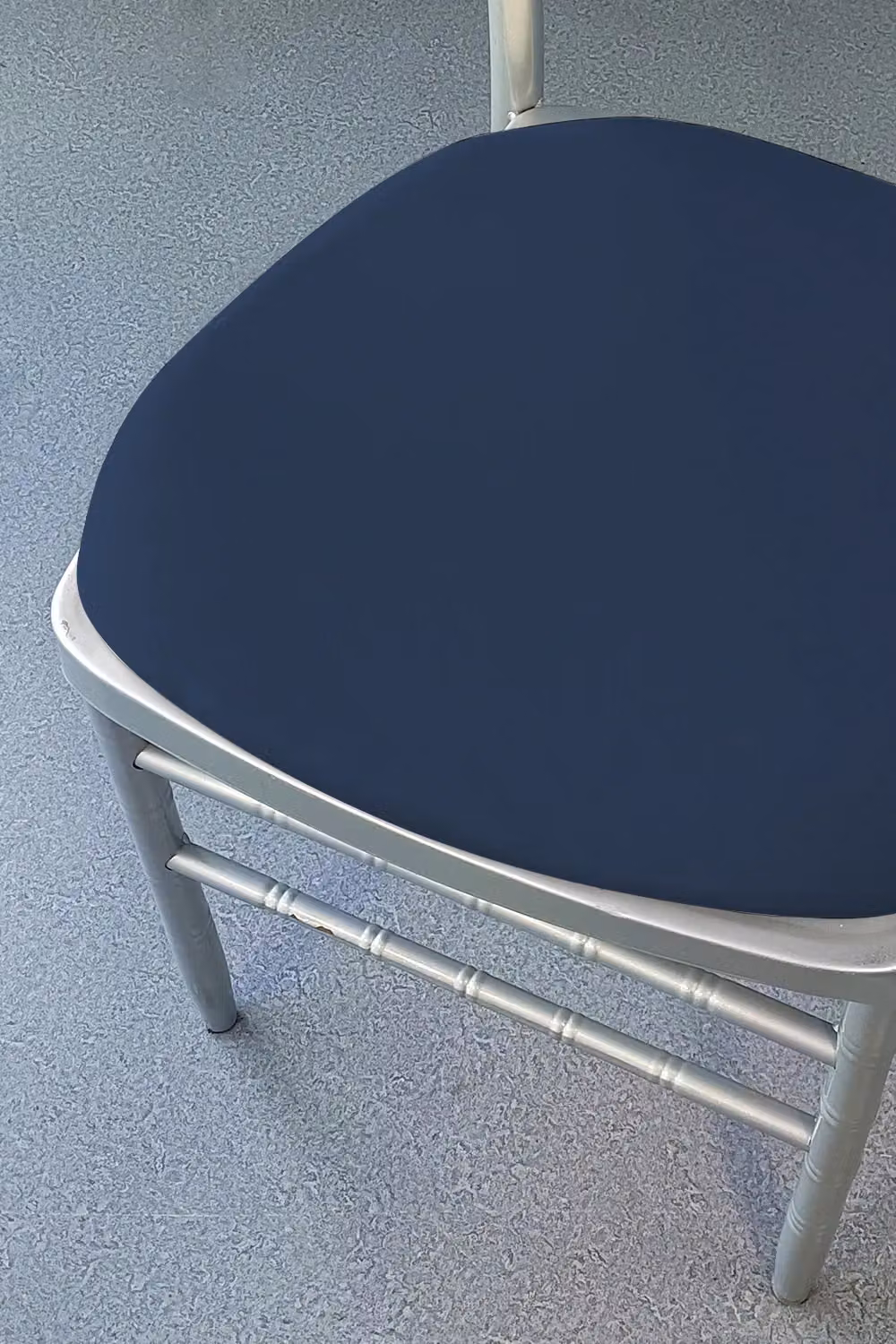 Neel Blue Removable and Washable Spandex High Back Dining Chair Slipcovers in Navy Blue – 2