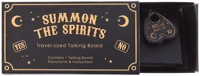 Something Different Mini Talking Board Set in Black – 1