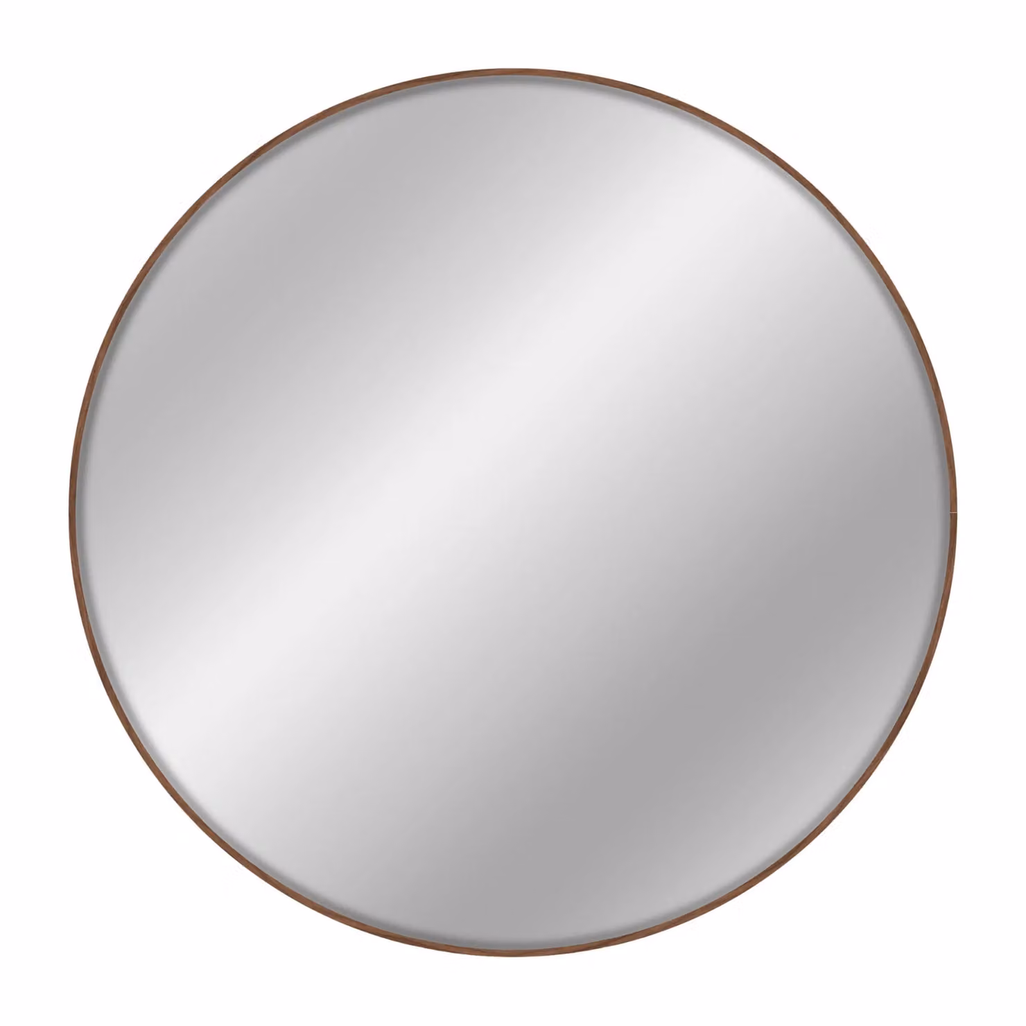 Nielsen Design Jaron Round Aluminium Wall Mirror in Brown, Diameter: 60 cm – 2