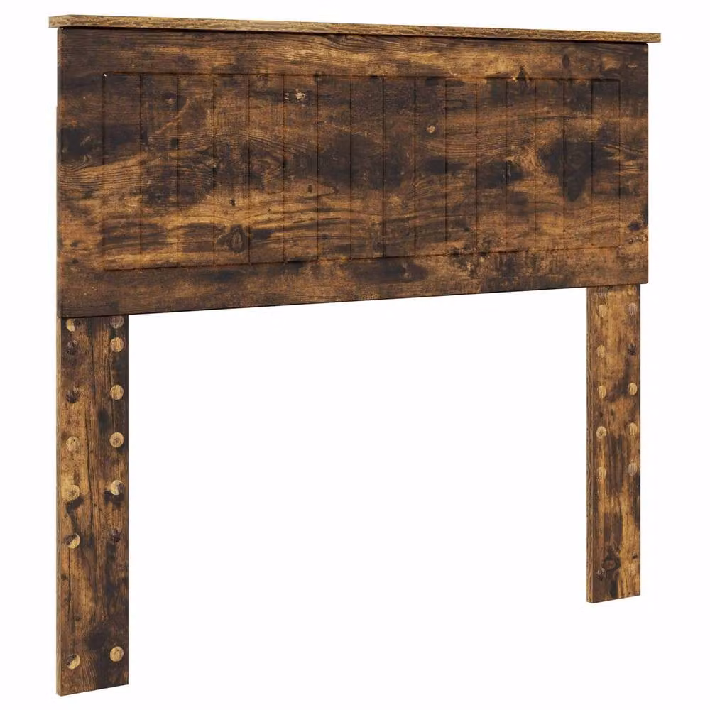 Berkfield Home Modern Bed Frame with Drawers in Smoked Oak Brown, W/D/H: 100 x 200 cm – 3