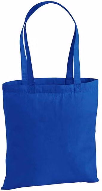 Westford Mill Premium Cotton Tote Bag in Blue – 1