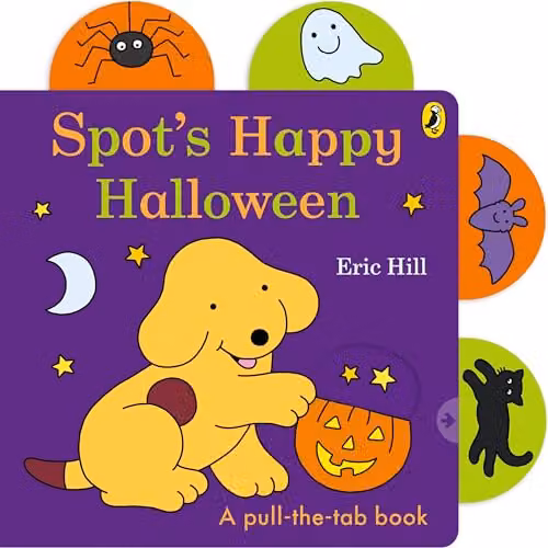 Spot’s Happy Halloween Pull the Tab Board Book by Puffin, Multicolour – 1