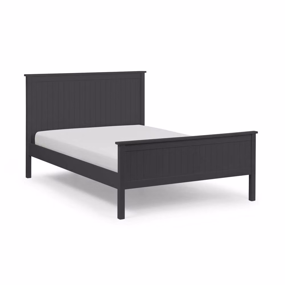 Cheshire Garnet Bed in Anthracite Grey, Single, W/D/H: 90 x 200 cm – 2