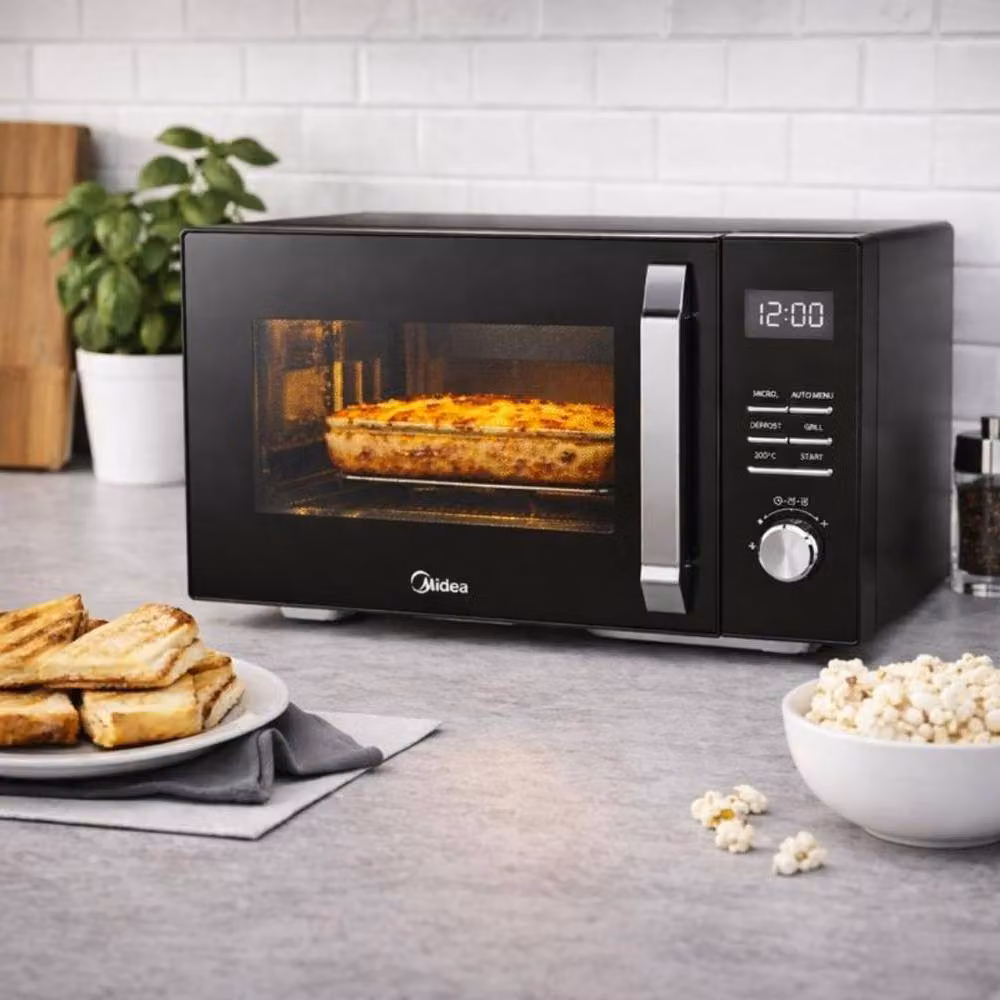Midea MAG25XF 25L Microwave with Grill Function, 800W, Black – 3