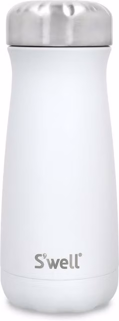S'well Moonstone Traveler Mug, White, 470ml