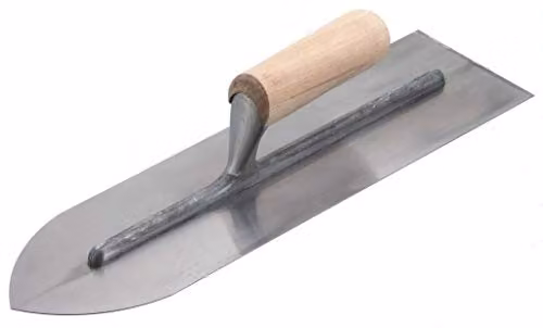 RST Silver and Multicolour Flooring Trowel with Wooden Handle, W: 40.64 cm, H: 45 cm