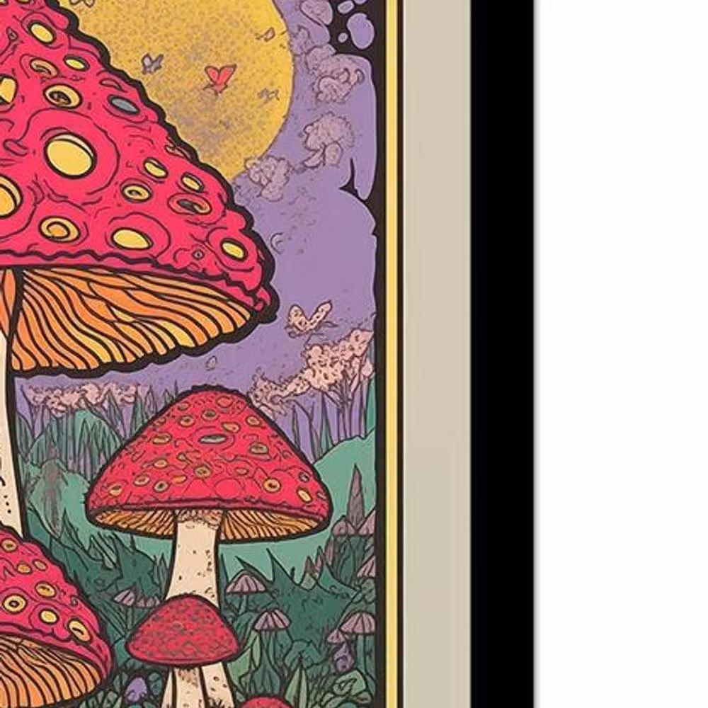 Ada Ingram Whispering Woods Festival Framed Multicolour Paper Poster – 2